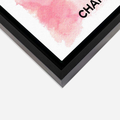 All You Need is Love and Champagne Pink Typography Canvas