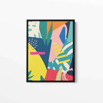 Boho Scandi Abstract Canvas