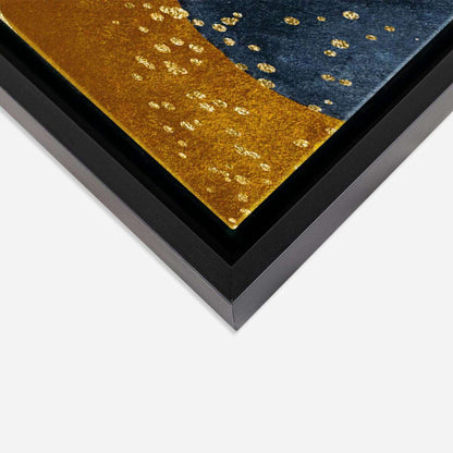 Gold Navy 004 Abstract Canvas