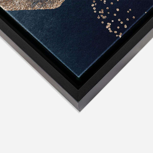 Terracota Navy 002 Abstract Canvas