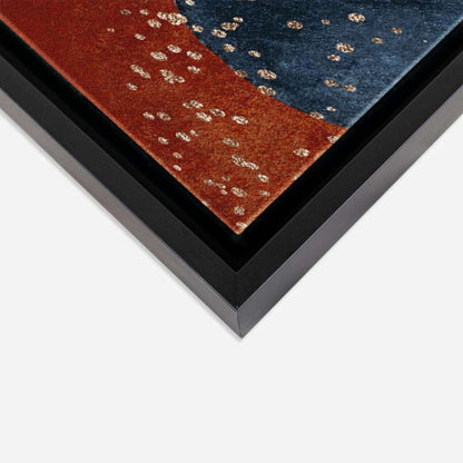 Terracota Navy 003 Abstract Canvas