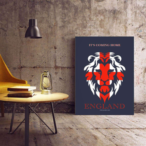 It's Coming Home Football Canvas