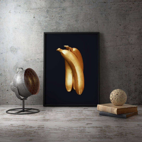 Gold Banana Canvas