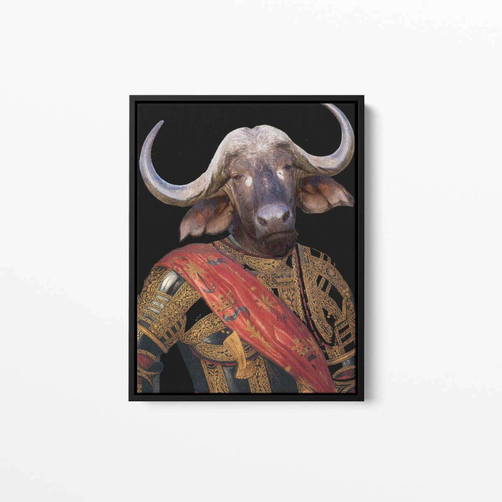 Bull Portrait Canvas