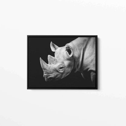 Rhino Photography Animal Canvas