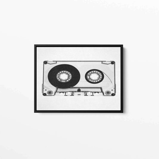 Casette Tape Music Canvas