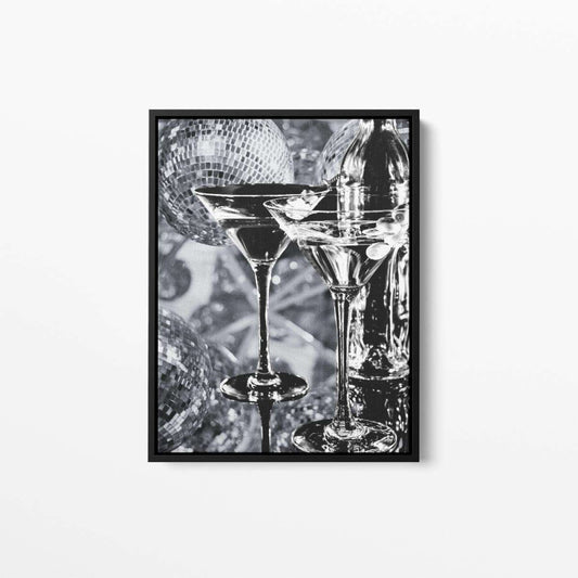 Disco Martini Canvas