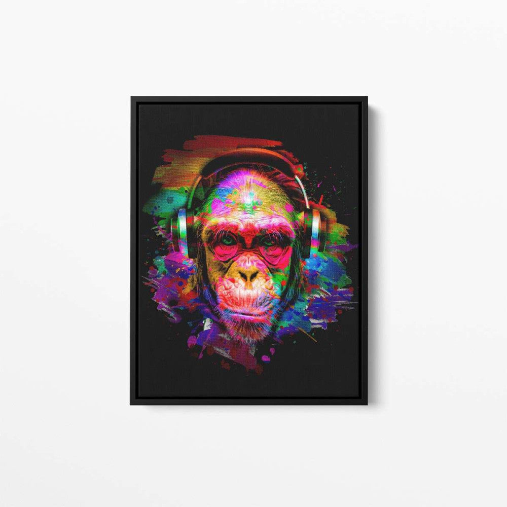 DJ Chimp Music Canvas