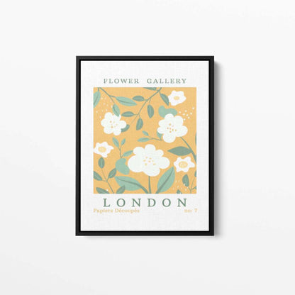 Flower Gallery London Canvas