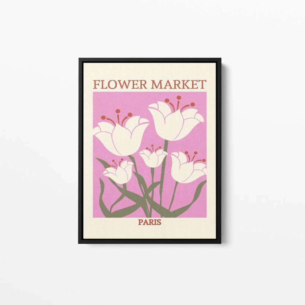 Flower Market 001 Canvas