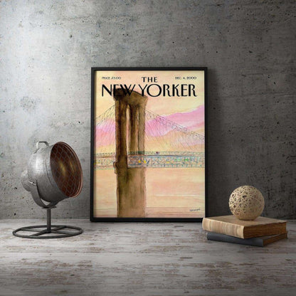 The New Yorker Watercolour Magazine 002 Canvas