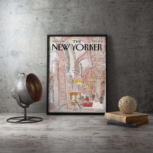 The New Yorker Watercolour Magazine 003 Canvas