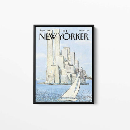 The New Yorker Watercolour Magazine 004 Canvas