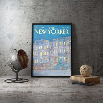 The New Yorker Watercolour Magazine 006 Canvas