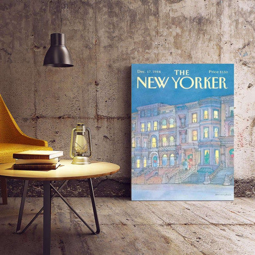 The New Yorker Watercolour Magazine 006 Canvas