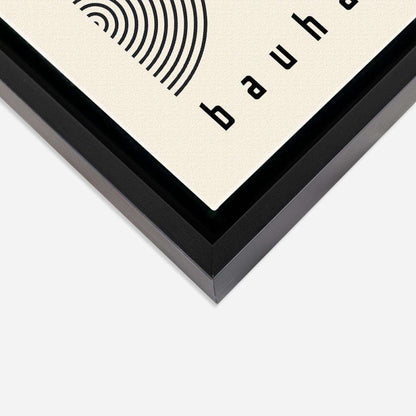 Bauhaus Monochrome 05 1919 Abstract Canvas