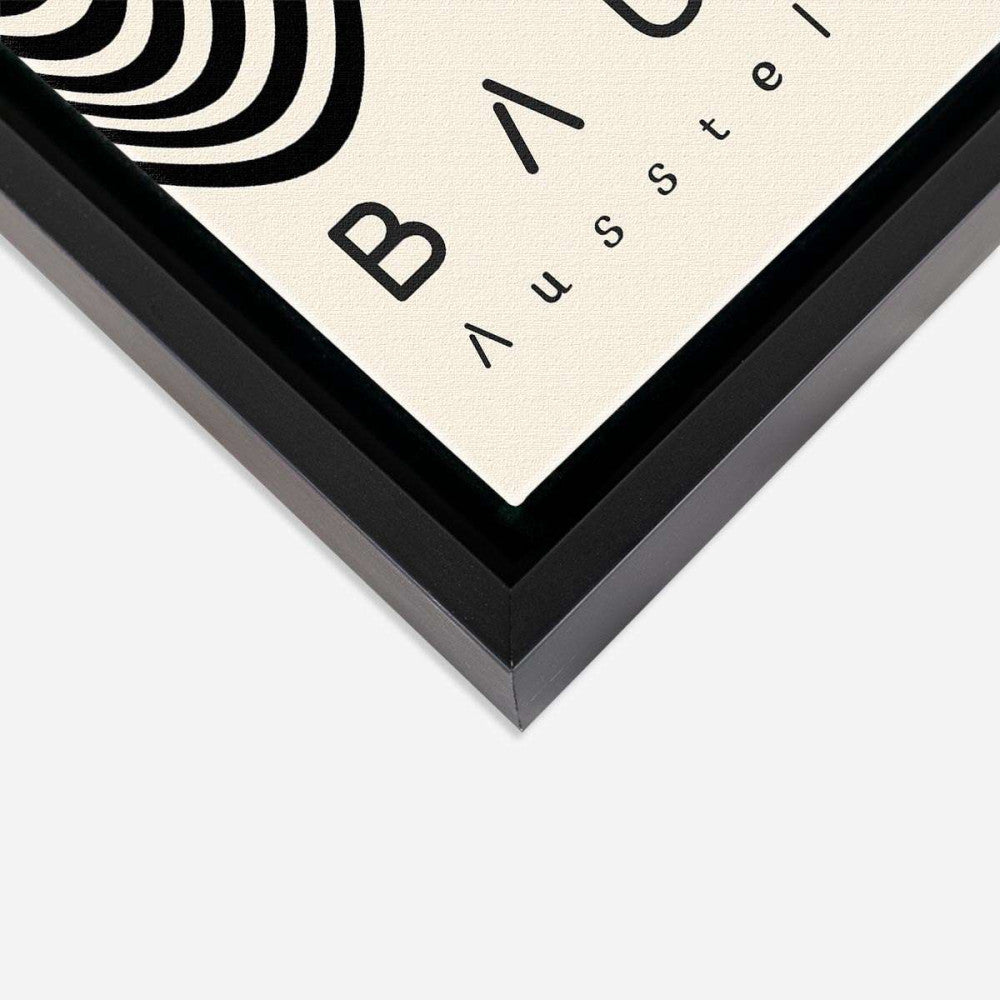 Bauhaus Monochrome 1919 Abstract Canvas