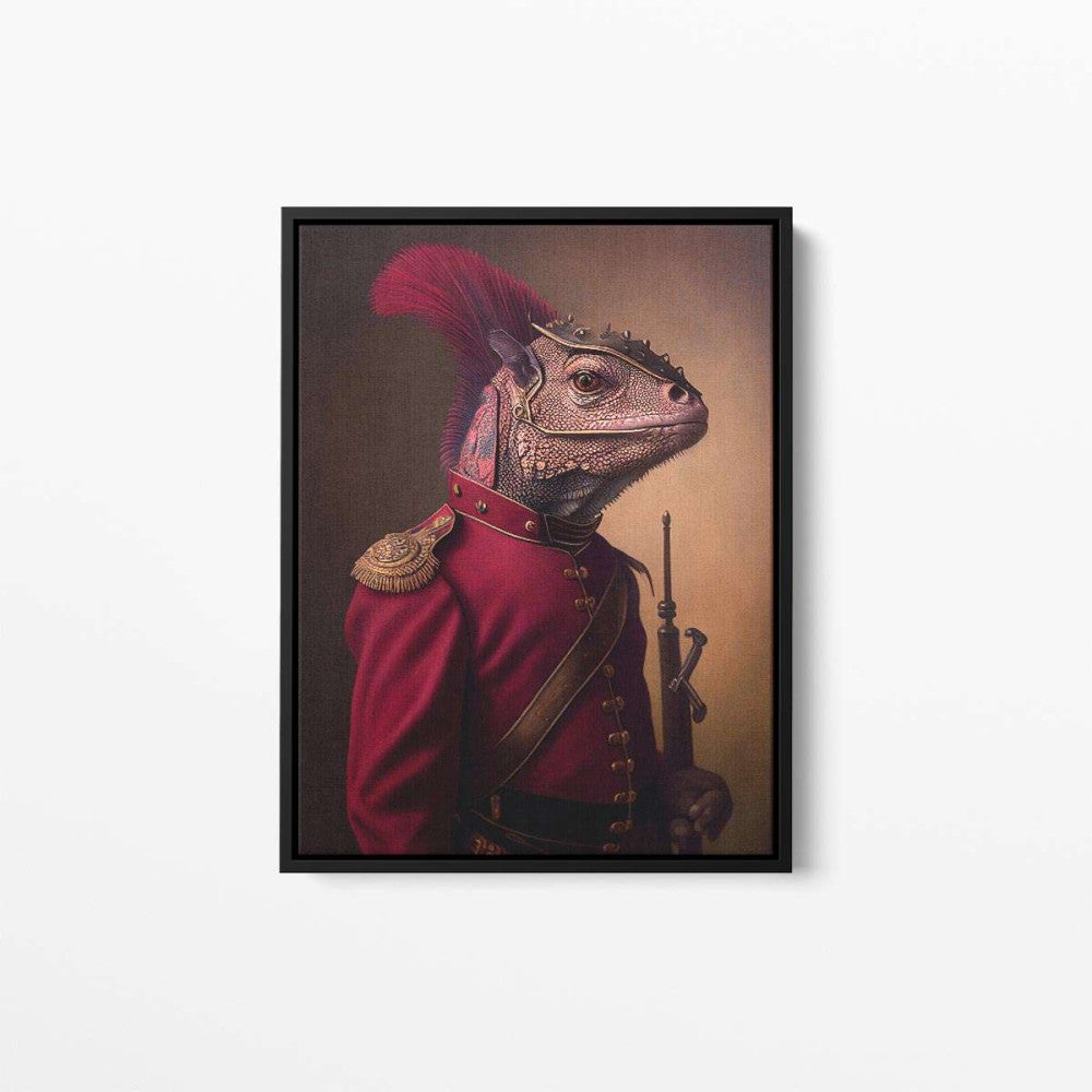 Cameron The Cameleon Animal Canvas