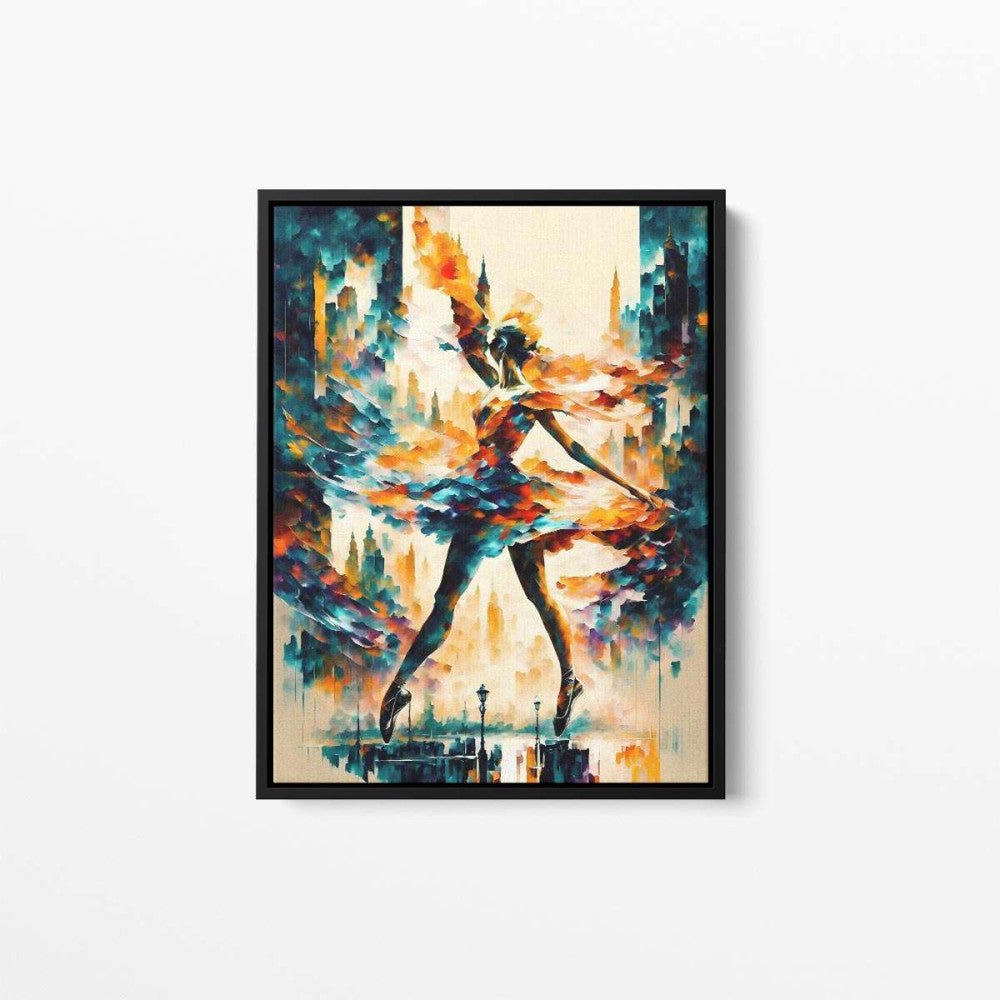 Dancer Painting 01 Abstract Canvas