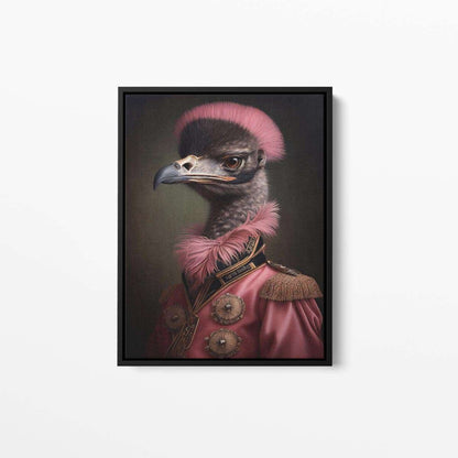 Earl The Emu Animal Canvas