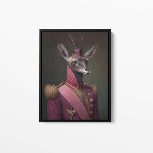 Gabriel The Gazelle Animal Canvas