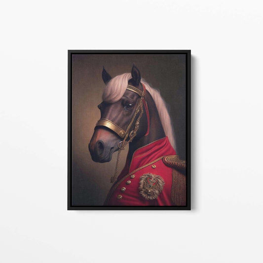 Gerald Longshanks Horse Animal Canvas