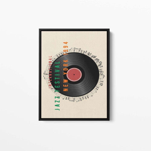 Jazz Festival Music  Canvas