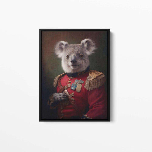 Keith The Koala Animal Canvas