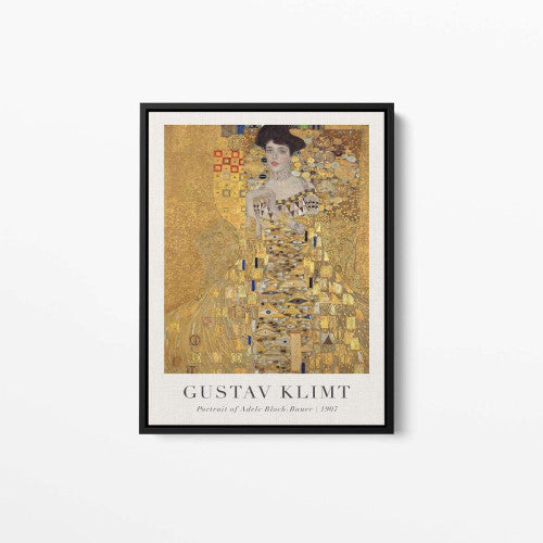 Klimt 1907 Abstract Canvas