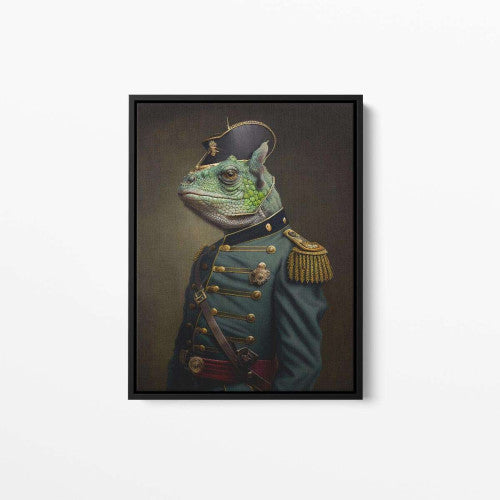 Lenor The Lizard Animal Canvas