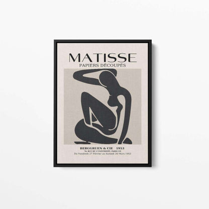 Matisse 1953 Decoupes 01 Abstract Canvas