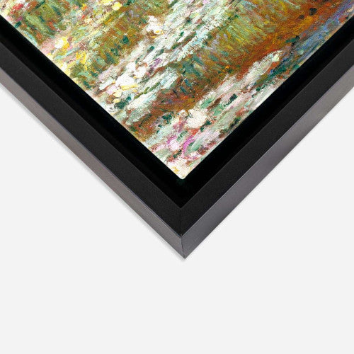 Monet Bridge Abstract Canvas