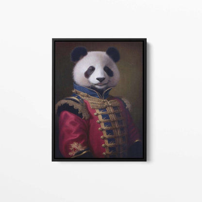 Paolo The Panda Animal Canvas