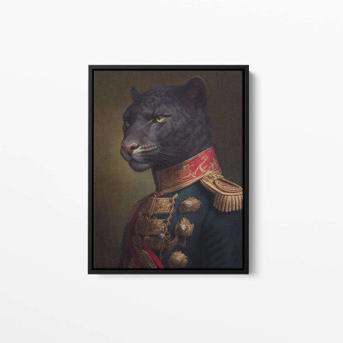 Paul The Pantha Puma Animal Canvas