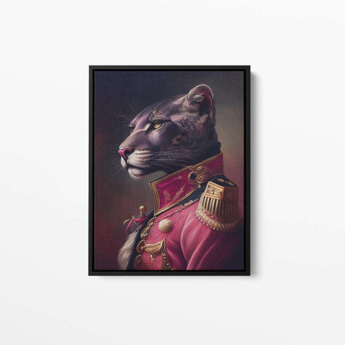 Philip The Pantha Puma Animal Canvas