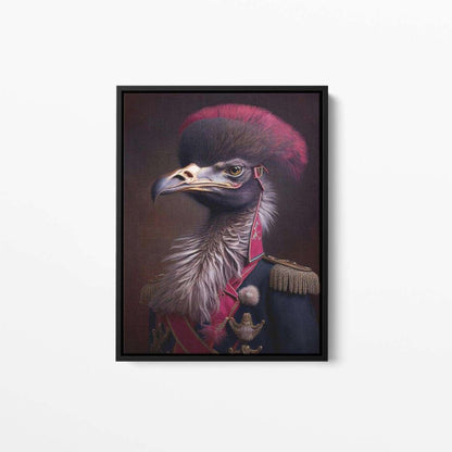 Sir Boris Vulturemore Animal Canvas