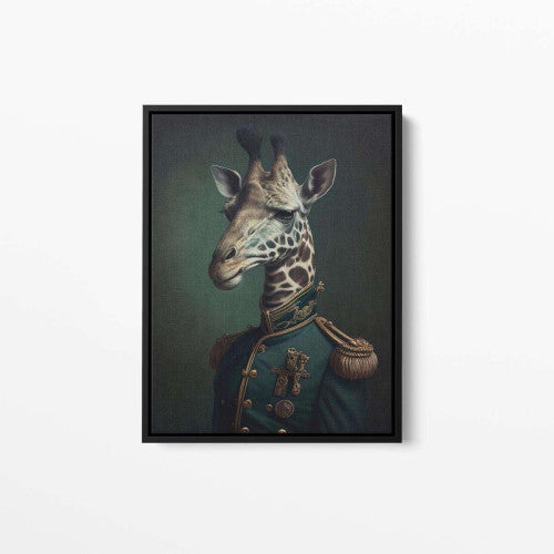 Sir George Longneck Animal Canvas