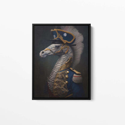 Sullivan The Seahorse Animal Canvas