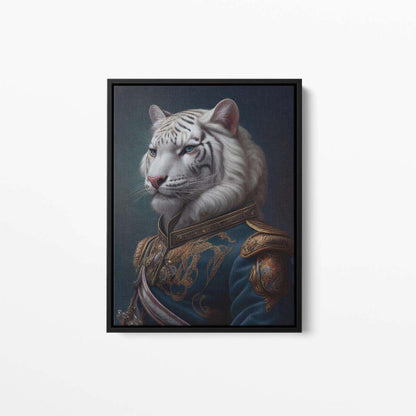 Teo The Tiger Animal Canvas