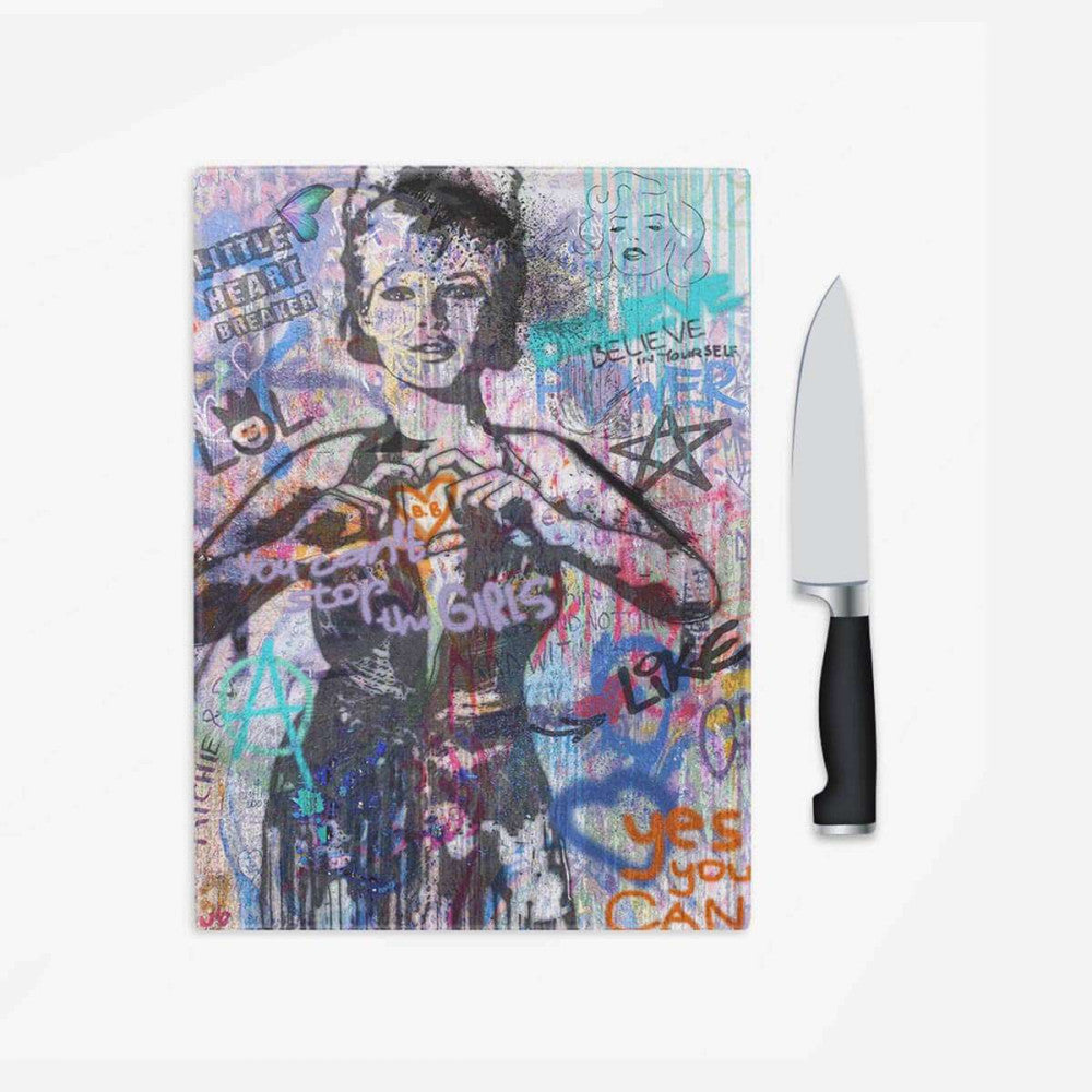 Bridgette Bardot 01 Chopping Board