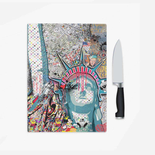 Statue of Liberty 002 Chopping Board