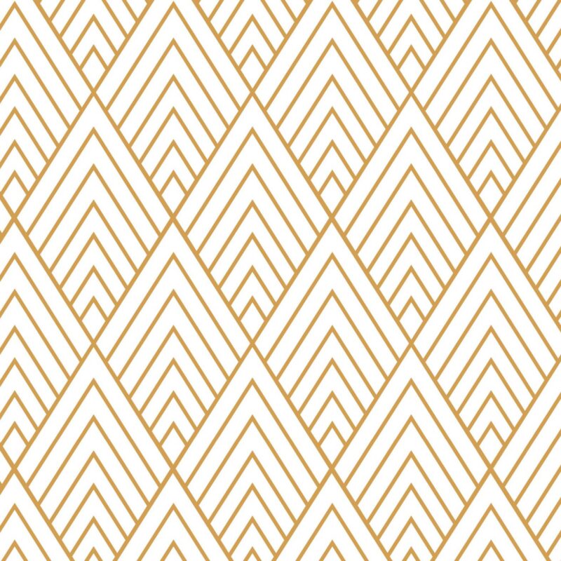 Golden Deco Diamond Wallpaper
