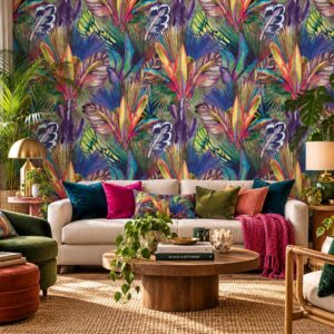 Tropical Prism Palm Wallpaper