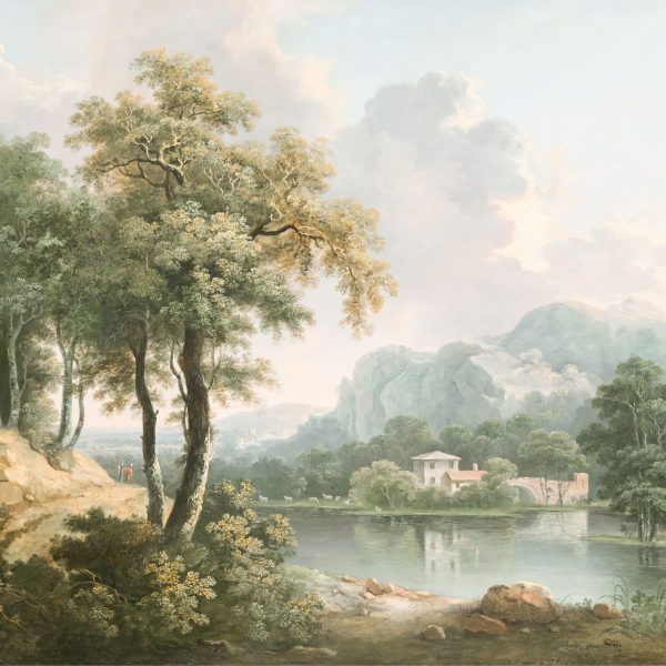 Dovedale in Sunlight.