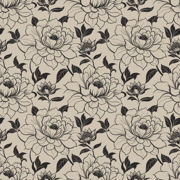 Exquisite Floral Patterns Textile Design